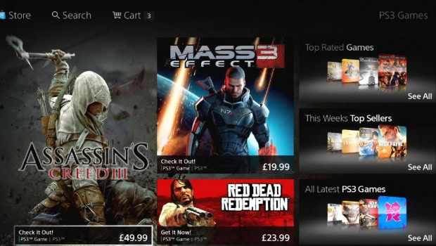 Sony unveils new Playstation Store for October 23