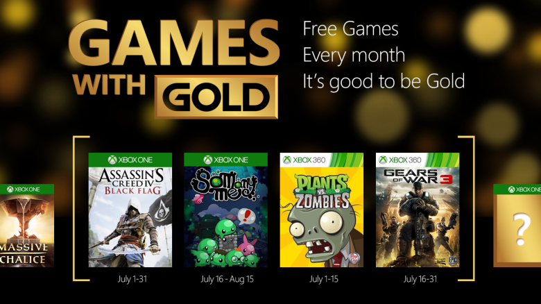Xbox Games With Gold July 2015