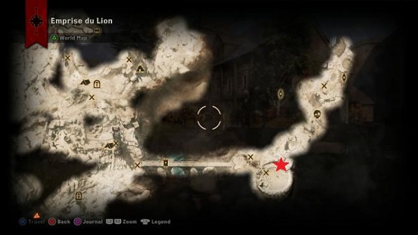 Dragon Age Inquisition Strategy Guide - The Hivernal Dragon Location.