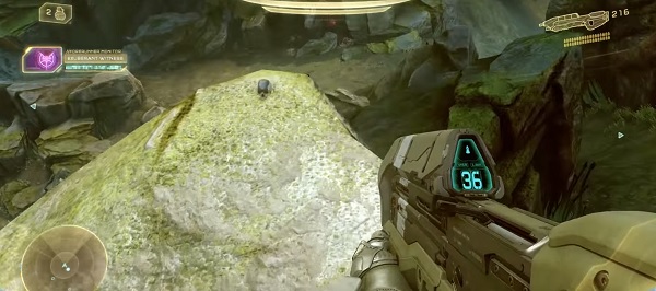 Halo 5 Skull Locations - Mission 13 Tilt Skull