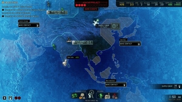 XCOM 2 World Map