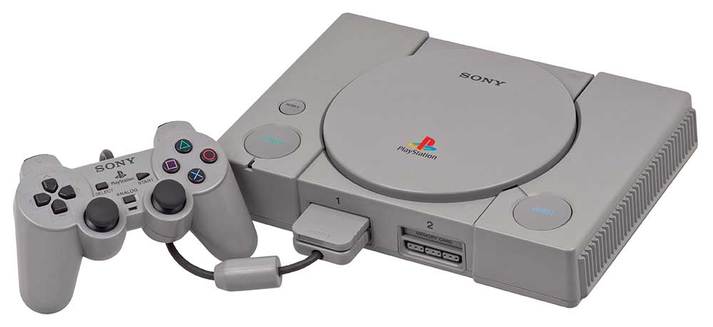 sony playstation console