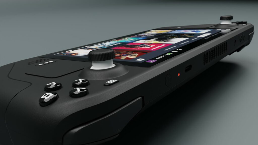 Steam Deck Close View